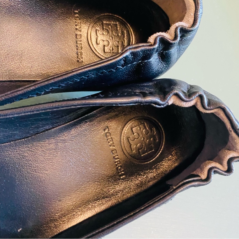 Tory Burch Perfect Black Minnie Ballet Flats - Picture 6 of 8